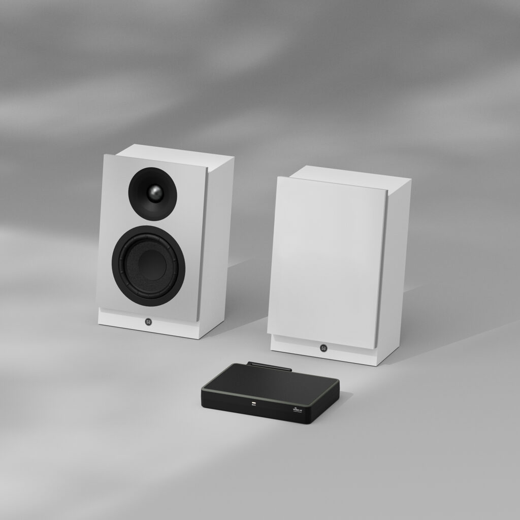 Silverback 1 - Wireless bookshelf and On-wall speaker